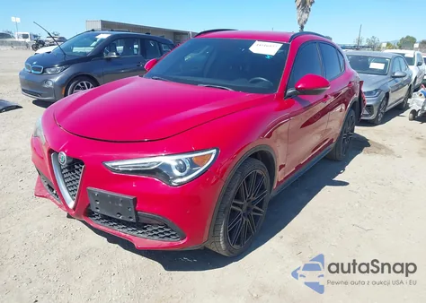 2018 Alfa Romeo Stelvio Ti Sport Awd из США, поврежденный, VIN ZASFAKNN0J7B73041